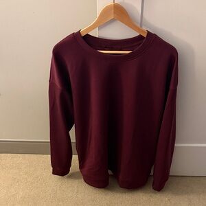 Mondetta Men's Deep Burgundy Crewneck Sweater